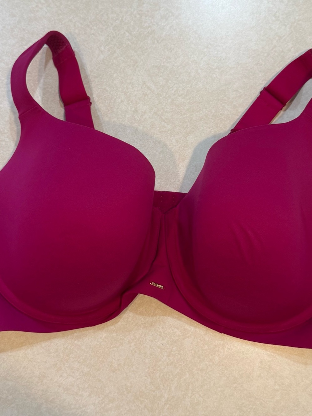 Cacique Smooth Wireless Bra in Berry